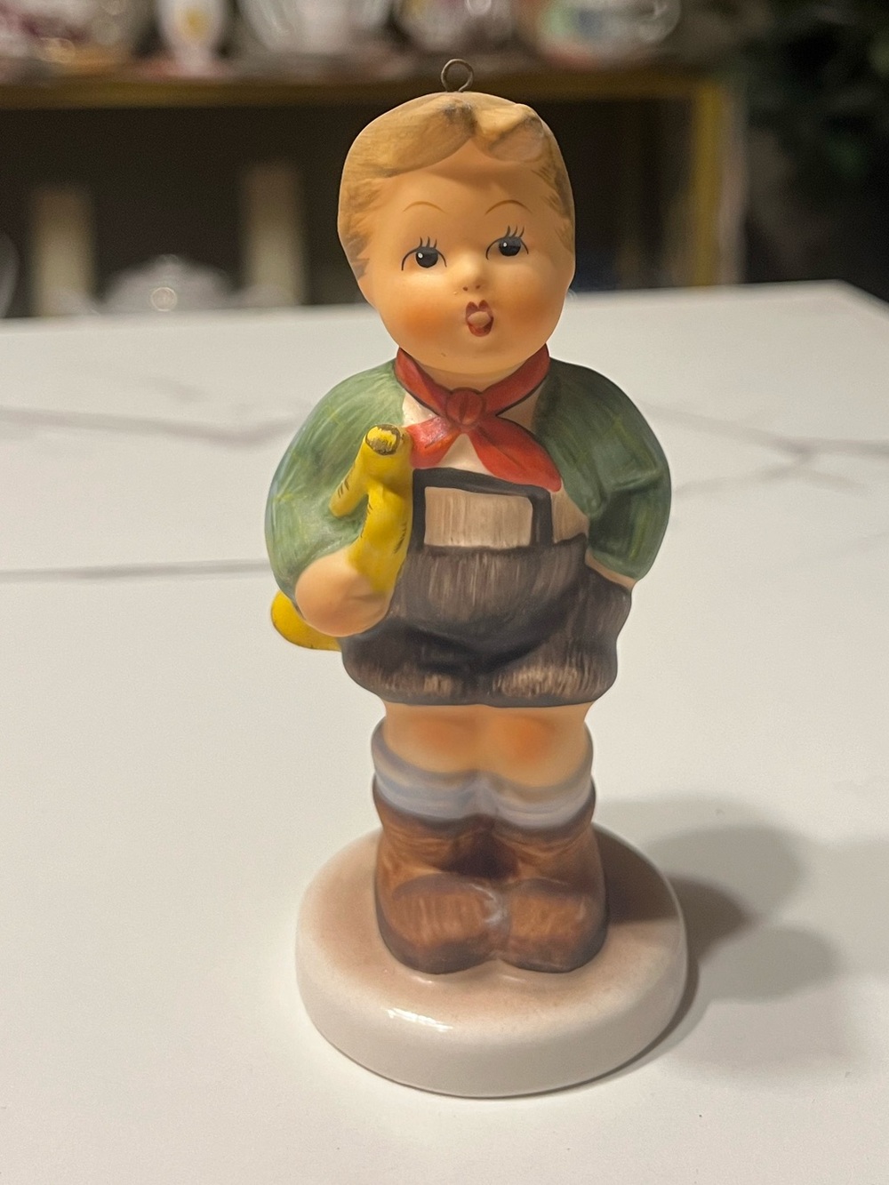 Vintage 1983 Schmid First Edition Hark The Herald Hummel Porcelain Ornament